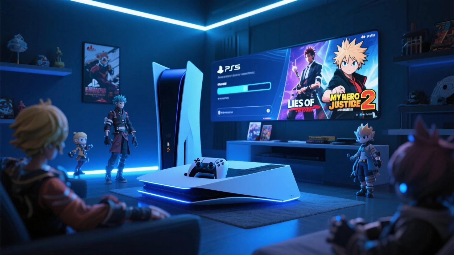 Downloading August 2025 PlayStation Plus games on a PS5 console