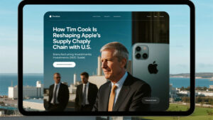 How Tim Cook Is Reshaping Apple’s Supply Chain with U.S. Manufacturing Investments (2025 Guide)